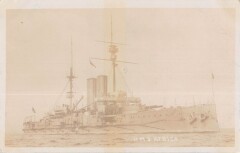 / Marine De Guerre - Carte Photo - Cuirasse H.m.s.africa - cliché E.pouteau -
													France
												