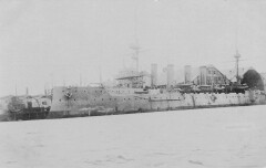 / Marine De Guerre - Carte Photo - Cuirasse Hampshire - cliché E.pouteau -
													France
												