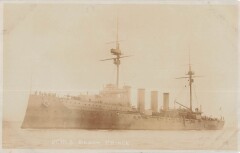 / Marine De Guerre - Carte Photo - Cuirasse H.m.s.black Prince - Pouteau -
													France
												