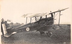 / Aviation - Carte Photo - SE5 - Biplan 1917 1918 -
													France
												