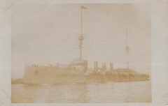 / Marine De Guerre - Carte Photo - Cuirasse H.m.s.shannon - cliché E.pouteau -
													France
												