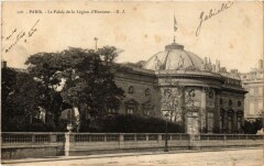 Paris 7e-Palais de la Légion d'honneur à Paris 7e