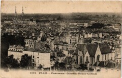 Paris 7e-Panorama-Quartier Sainte Clotilde à Paris 7e