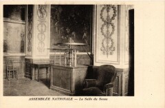 Paris 7e-Assemblée Nationale-La Salle du Sceau à Paris 7e