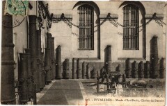 Paris 7e-Invalides-Musée d'Artillerie-Chaine du Danube à Paris 7e