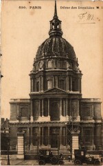 Paris 7e-Le Dome des Invalides à Paris 7e