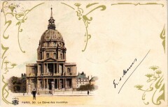 Paris 7e-Le Dome des Invalides à Paris 7e