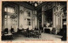 Paris 7e-Palais d'Orsay-Salon de Lecture à Paris 7e