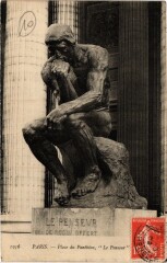 Paris 7e-Place du Panthéon-Le Penseur à Paris 7e