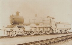 Train - Locomotive Evening Star  - Carte Photo - cliché Pouteau - Railway