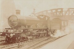 Train - Locomotive - Carte Photo - cliché Pouteau - Railway - Gare