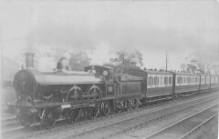 Train - Locomotive - Carte Photo - cliché Pouteau - Gare - Train /CHEMIN Fer