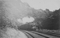 Train - Locomotive  - Carte Photo - cliché Pouteau - Gare - Chemin De Fer