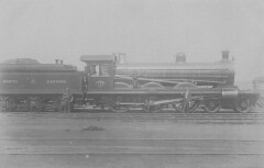 Train - Locomotive North Eastern 738 - Carte Photo - cliché Pouteau - Gare