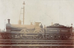 Train - Locomotive N°991 Lancashire Yorkshire - Carte Photo - cliché Pouteau