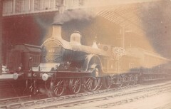 Train - Locomotive N°675 - Carte Photo - cliché Pouteau - Gare