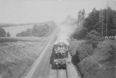 Train - Locomotive N°25 - Carte Photo - cliché Pouteau - Gare - Chemin Fer