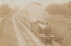 Train - Locomotive N°26 - Carte Photo - cliché Pouteau - Gare