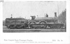 Train - Locomotive Four Coupled Bogie Passenger Engine - Train