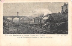 Train - Locomotive - Manchester To London Express Near Godley