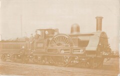 Train - Locomotive Cornwall 3020 - Carte Photo - cliché Pouteau - Gare