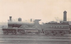 Train - Locomotive N°97 G.and Swr - Carte Photo - cliché Pouteau - Gare