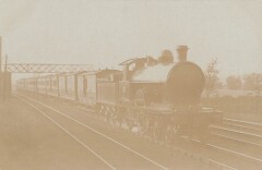 Train - Locomotive - Carte Photo - cliché Pouteau - Gare - Chemin De Fer