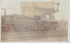 Train - Locomotive N°1127 - Carte Photo - cliché Pouteau - Gare