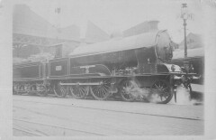 Train - Locomotive  - Carte Photo - cliché Pouteau - Gare - Chemin De Fer
