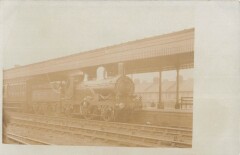 Train - Locomotive Cobhan - Carte Photo - cliché Pouteau - Gare