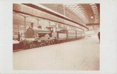 Train - Locomotive  - Carte Photo - cliché Pouteau - Gare - Chemin De Fer