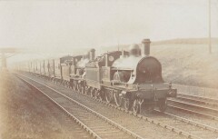Train - Locomotive La France - Carte Photo - cliché Pouteau - Gare