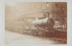 Train - Locomotive - Carte Photo - cliché Pouteau - Gare - Chemin De Fer