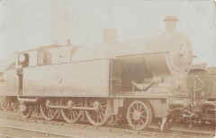 Train - Locomotive - Carte Photo - cliché Pouteau - Gare - Chemin De Fer