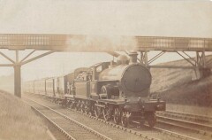 Train - Locomotive - Carte Photo - cliché Pouteau - Gare - Chemin De Fer