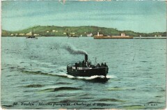 Toulon Marine francaise Chaloupe à Toulon