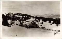 Le mont Revard Hotel P.L.M. Mont Blanc Winter