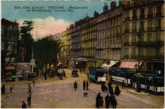 Toulon le Boulevard de Strasbourg à Toulon