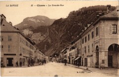 Cluses Grande rue