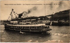 Boulogne-sur-Mer Vapeur excursionniste Le Holland Ships à Boulogne-sur-Mer