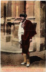 Pyrénées Ossau Costume Folklore