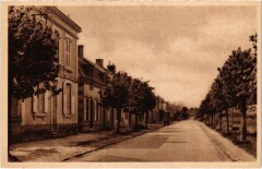 Vibraye Avenue de la Gare à Vibraye