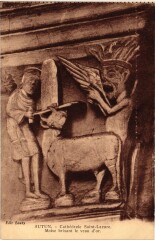 Autun Cathedral Moise à Autun