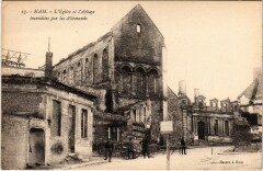 Ham Eglise et Abbaye Guerre