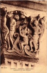 Autun Cathedral Lapidation à Autun