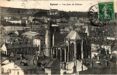 Epinal vue prise du chateau