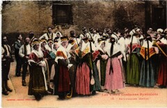 Pyrénées Bethmale Costume Folklore -
																					09800 Bethmale
																			