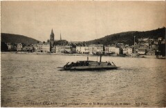Caudebec-en-Caux vue générale Ships