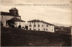 Pays Basque Guéthary Eglise et la Maison du Curé à Guéthary