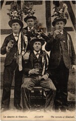 Alsace - Les conscrits de Gimbrett